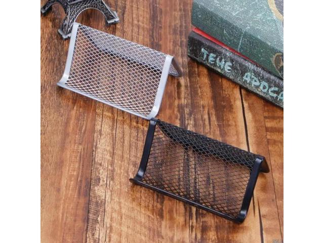 l Mesh Business Card Holder For Desk Office Business Card Holder Collection