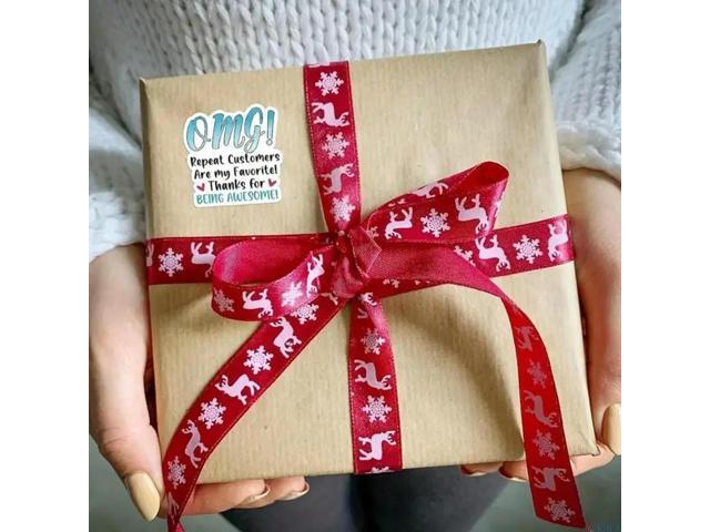 20Counts Thank You els Sealing Sticker Adhesive Wrapping els for Mailing