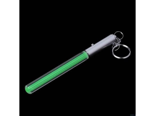 LED Light Glow Keychain Glow Pen Dark Emergency Decoration Light up Lightsaber Keychains for Creative Small