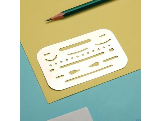 Eraser Shield Eraser Template l Erasing Shield l Drawing Template Shield Drafting Tool for Engineering Projects