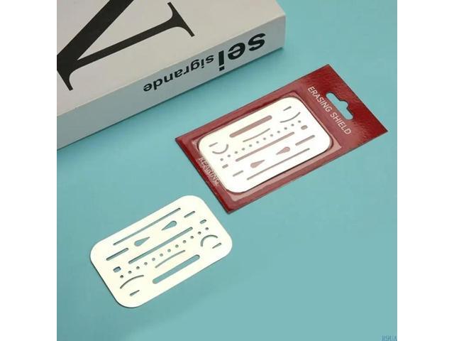 Eraser Shield Eraser Template l Erasing Shield l Drawing Template Shield Drafting Tool for Engineering Projects