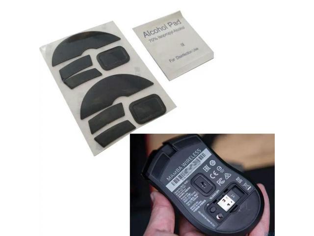 2Pcs 0.6mm Thickness Replace Mouse Feet Mouse Skates Wireless Gaming Mouse