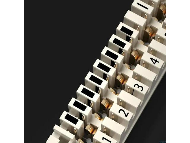 krone Article 10 Pairs of Line Row Kelon Voice Module Distribution Frame for 19-inch Standard Cabinets