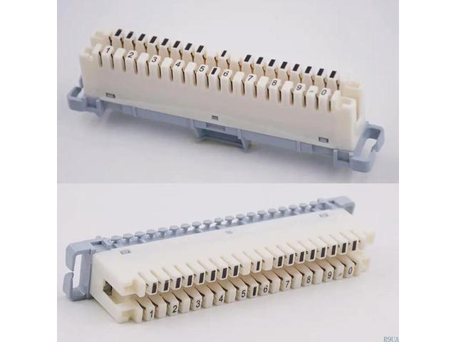 krone Article 10 Pairs of Line Row Kelon Voice Module Distribution Frame for 19-inch Standard Cabinets