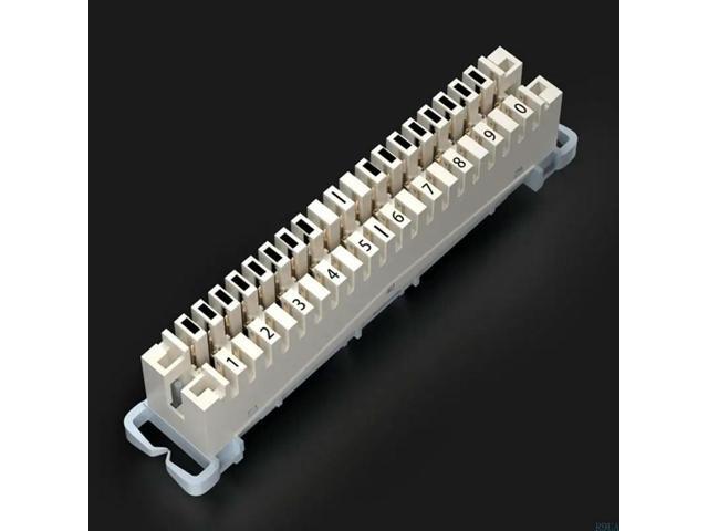 krone Article 10 Pairs of Line Row Kelon Voice Module Distribution Frame for 19-inch Standard Cabinets