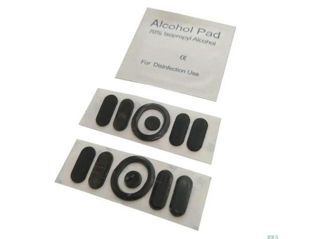 2Set Mouse Feet Mouse Skates Stickers Pad Rounded Glides Curved Edges Feet Replacement for - G304 G305 Mouse