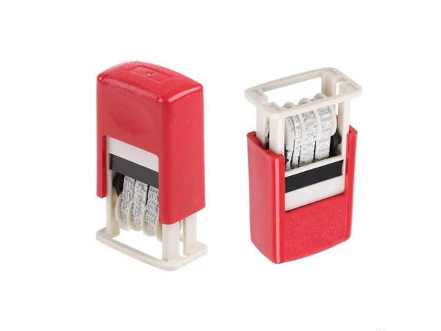 Handheld Account Date Stamps DIY Stamping Mud Set Mini Self-Inking Stamps For Scrapbooking Office Supplies