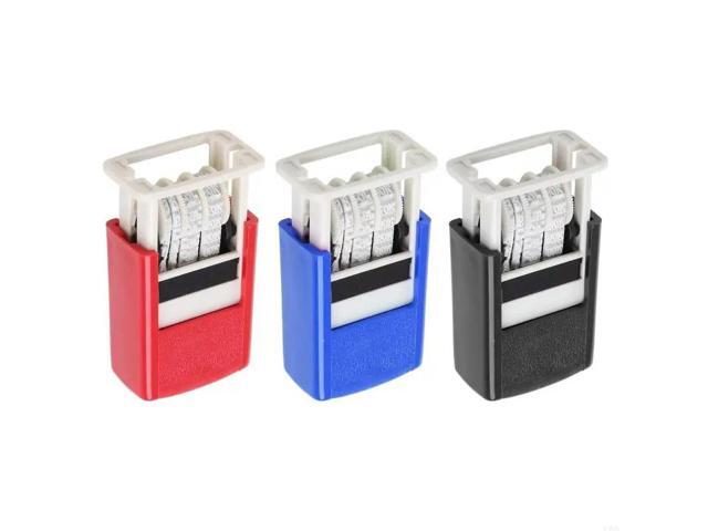 Handheld Account Date Stamps DIY Stamping Mud Set Mini Self-Inking Stamps For Scrapbooking Office Supplies