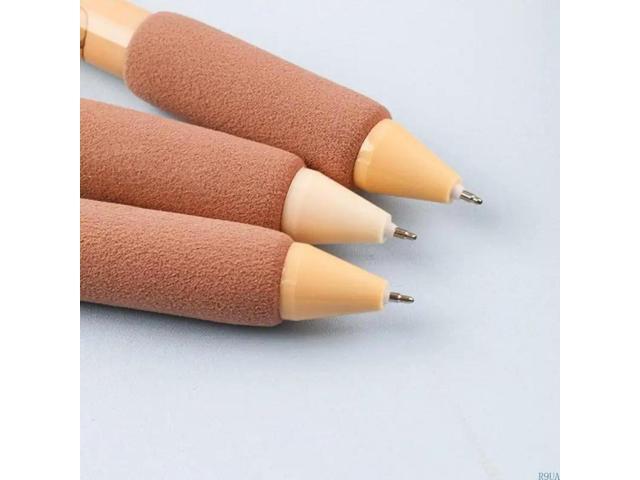 4PCS Cartoon Gel Inks Pen Quick Dry Retractable Gel Pen 0.5MM Pen Point Comfortable Grip for Daily Writing Journaling
