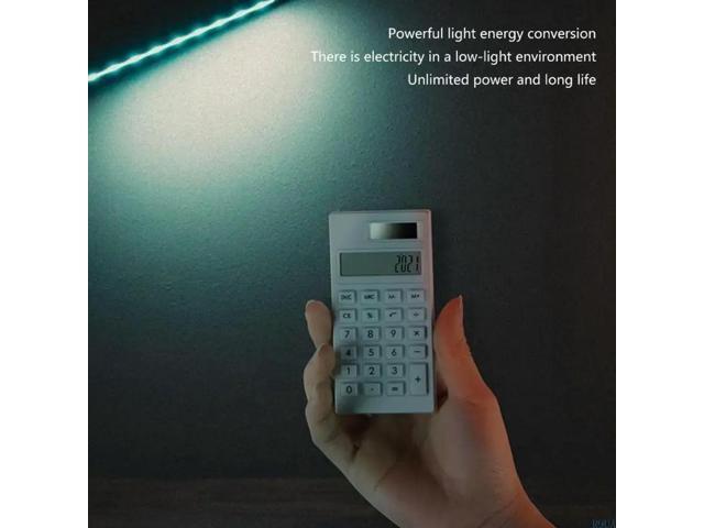 12 Digit Calculator Quiet School Students Calculators Convenient and Practical for Office and School