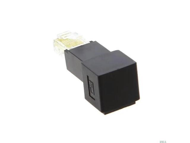 RJ45 Coupler, Coupler, Ethernet Connectors Multi-angle Coupler for Cat5e Ethernet Cable Extender Connector