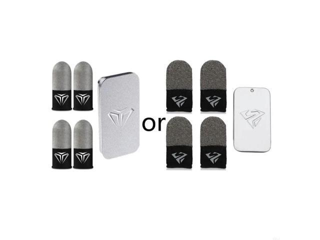 2Pair Gaming Finger Sleeve Game Controller Finger Cover Sweat Proof Gaming Finger Gloves Non-Scratch Sleeve Game Access