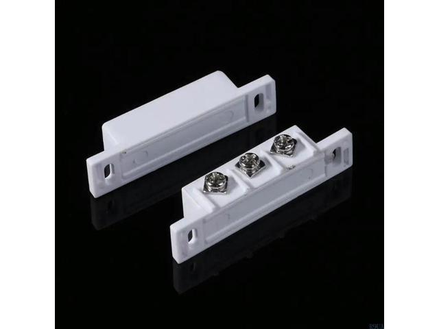NC NO Contact Switch Door l Roller Shutter Door Home Alarm System with 2Pcs Screws