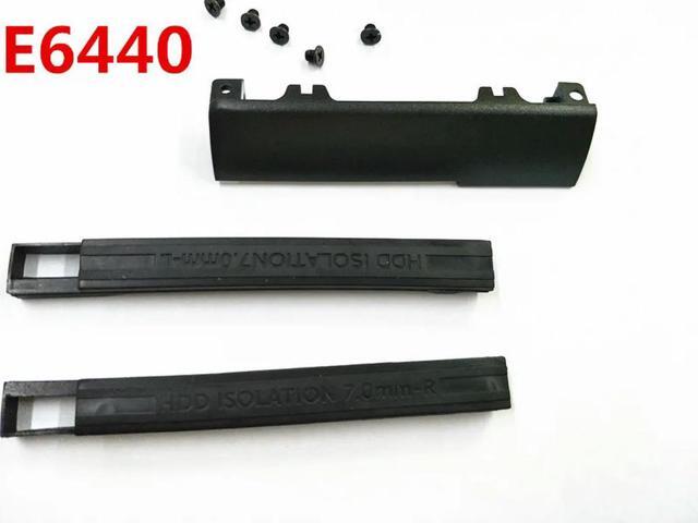 Hard Drive Caddy Cover + 7mm Isolation Rubber Rails for Latitude E6440