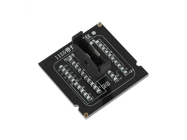 Desktop Motherboard CPU Tester Test Card with LED Light for 1155
