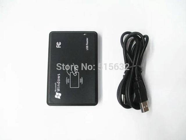 Customization Support 8-10 Security Black USB Proximity Sensor RFID ID Card Reader writer 125Khz EM4100