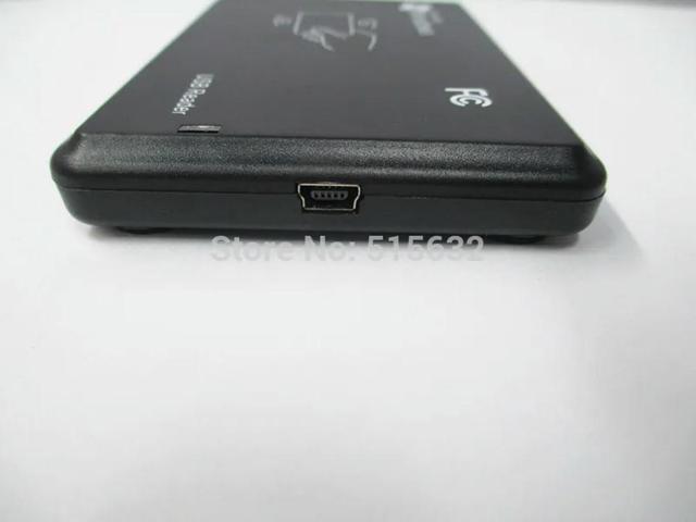 Customization Support 8-10 Security Black USB Proximity Sensor RFID ID Card Reader writer 125Khz EM4100