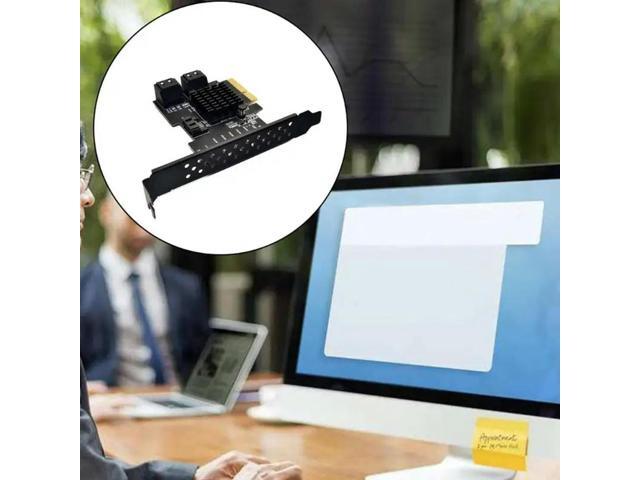 5 PortPCIE Expansion Card Compatibles PCIExpress X4X8X16 Interfaces PCIExpress Adapter 6Gbps Efficient
