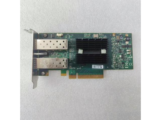 MNPH29D-XTR ConnectX-2 Dual Port 10 Gigabit Fiber Optic Card Win10 Drive Free