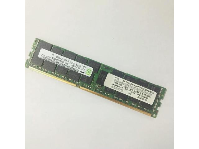 Server Memory 49Y1563 49Y1565 49Y1562 X3650 M2 M3 M4 X3550 M4 M3 X3400 M2 X3850 X3950 X5 16GB DDR3L 1333MHz REG ECC RAM