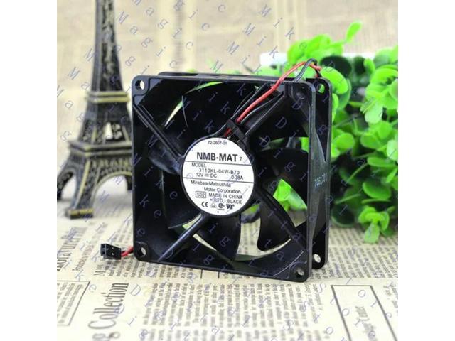 for 3110KL-04W-B70, F05 DC 12V 0.38A 2-wire 60mm, 80x80x25mm Server Square fan