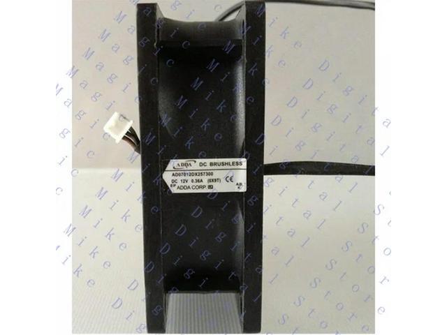 FOR ADDA AD07012DX257300 DC 12V 0.35A for EV-S21T D200 cooling fan
