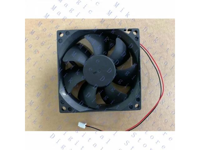 1pcs 2 wire dual ball bearing cooling fan DS08025B12U 8CM 8025 12V 0.70A