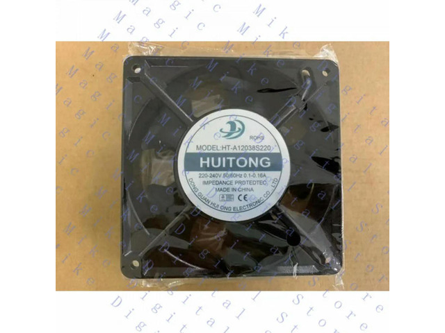 QTY:1 cabinet high temperature cooling fan HT-A12038S220 220-240V
