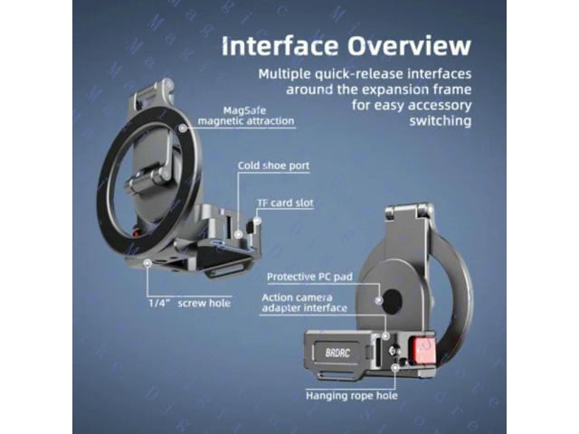 Teleprompter Stand Suitable for OSMO POCKET 3 Teleprompter Magnetic Bracket