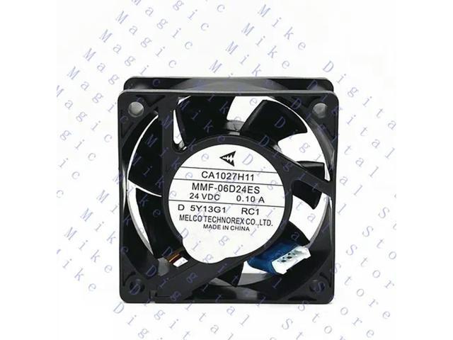 1PC CA1027H11 MMF-06D24ES-RC1 6025 24V 0.10A 3-pin inverter fan
