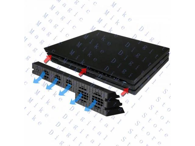 External USB Cooling Fan for PS4 Pro Gaming Console Black