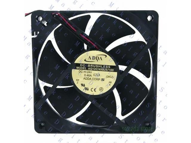 for ADDA AG12024XB257100 12025 12CM 24V 0.46A electric welding machine cooling fan