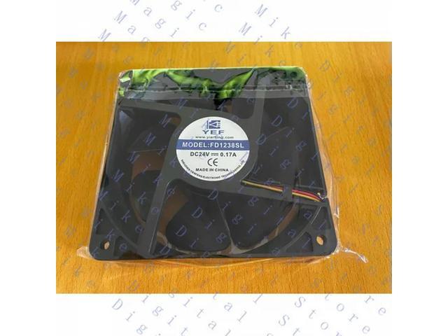 1PC FOR YEF FD1238SL DC24V 0.17A 12038 12CM cooling fan