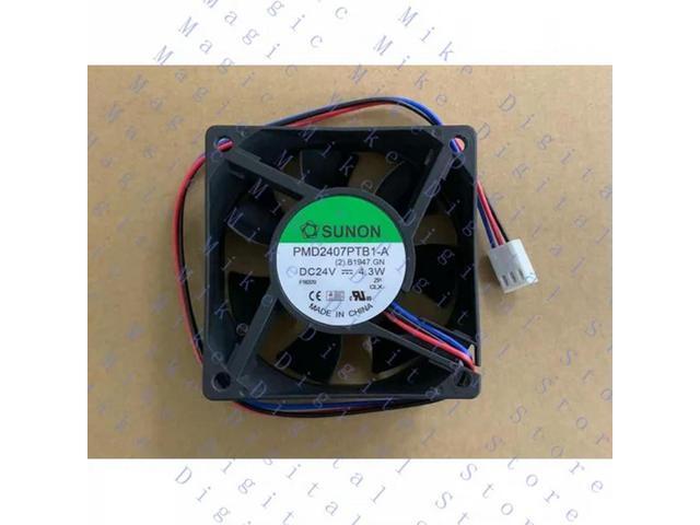 1pc 7CM 7025 24V 4.3W 3-wire inverter cooling fan PMD2407PTB1-A