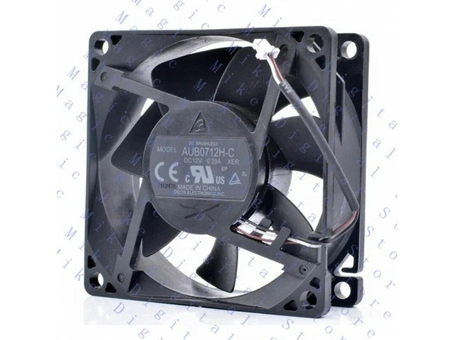 FOR Delta AUB0712H-C XER 7cm 7025 70x70x25mm 12V 0.29A 3Pin projector cooling fan