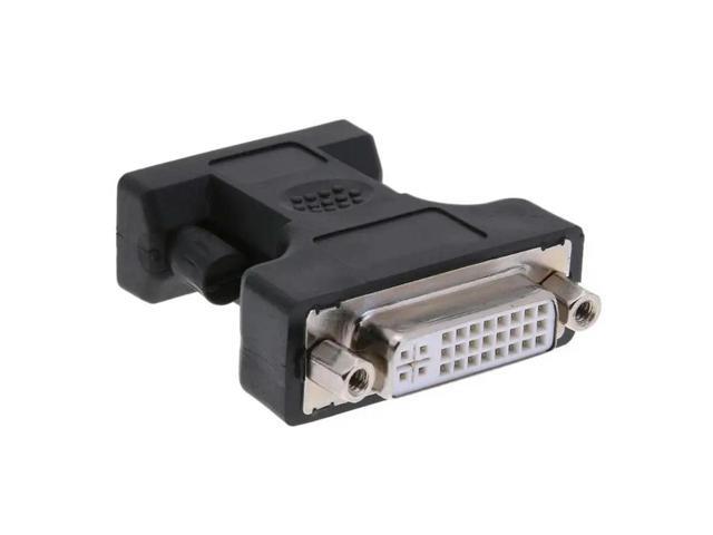 ALLOYSEED 24+5Pin DVI Female to 15Pin VGA Male Cable Extender Adapter Converter Cable Connector For HDTV CRT Monitor Projector