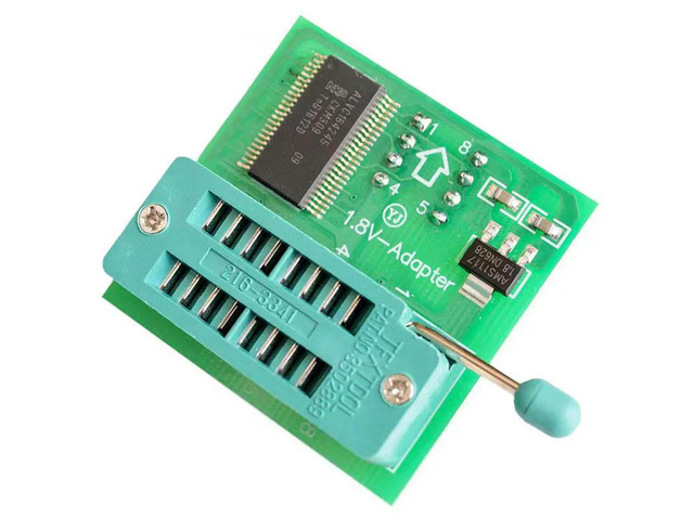 1.8V Converter Block SPI Flash SOP8 DIP8 Conversion Flat Panel Motherboard MX25 W25 1.8V Adapter Board
