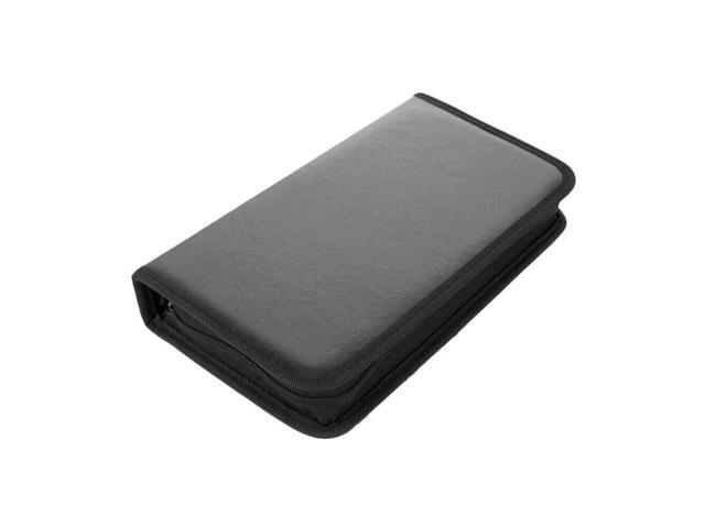80-Sheets Car CD Case Disc DVD Bag High-capacity Sleeve Holder Box Wallet Box Handbag Organizer CD DVD Carry Bag