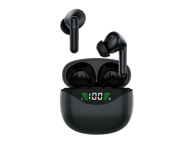 TWS Bluetooth Earphones Wireless Earbuds with Mic Hifi Earbuds Stereo IPX5 Waterproof Bluetooth Headset for IOS Android
