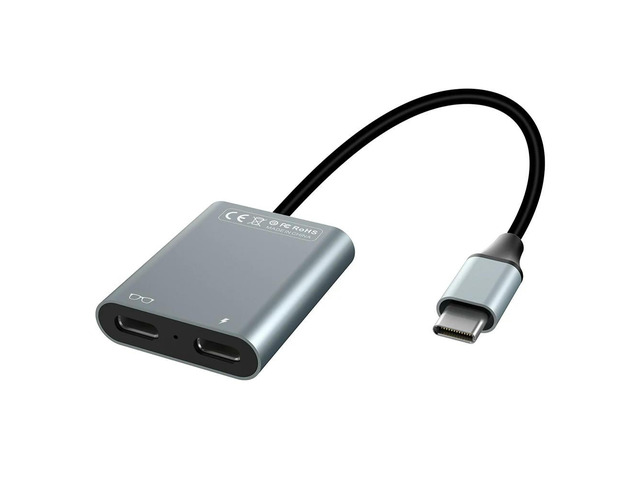 2 in 1 USB-C To HDMI-compatible Docking Station 100W Data Transfer Multiport Adapter 10Gbps Type C Docking Station for Laptop PC
