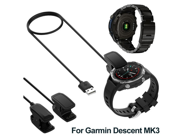 Charging Cable For Garmin Descent MK3 MK3i MK2 MK2i MK2S Watch Clip Cord Watch Clip Charging Cable Watch Accessories