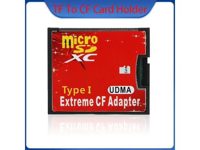 Micro SD TF Memory Card to UDMA CF Type I Card Cover For SLR Camera CF Adapter Card Supports SDXC High-Speed