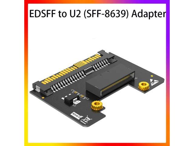 U.2 SFF-8639 Host Adapter to NVMe Ruler 1U GEN-Z EDSFF Short SSD P4511 E1.S Carrier Adapter Version