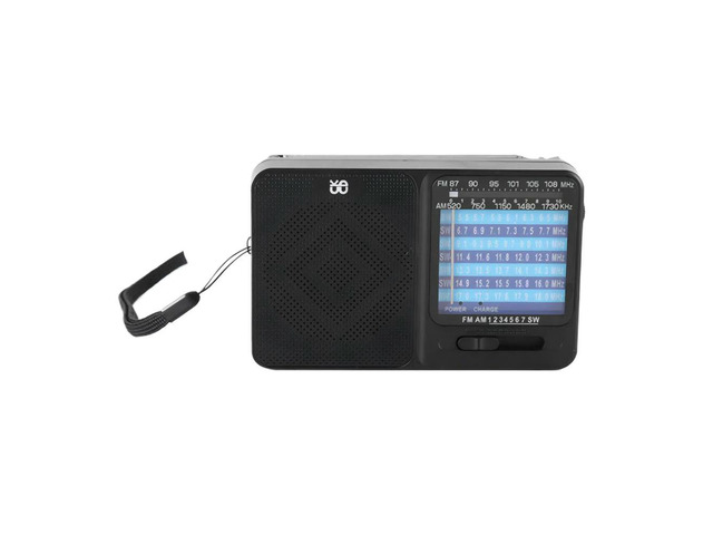 W-913 Emergency Weather Radio Full Band FM AM SW Radio Operated Radio Multifunctional Mini Radio with Headphone Jack