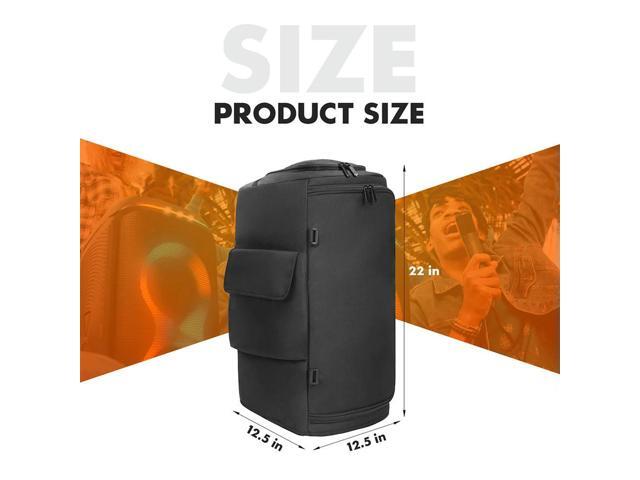 Dust Cover Case For JBL Partybox 110/JBL Partybox Club 120 Padded Protective Case Large Capacity Speaker Carrying Case