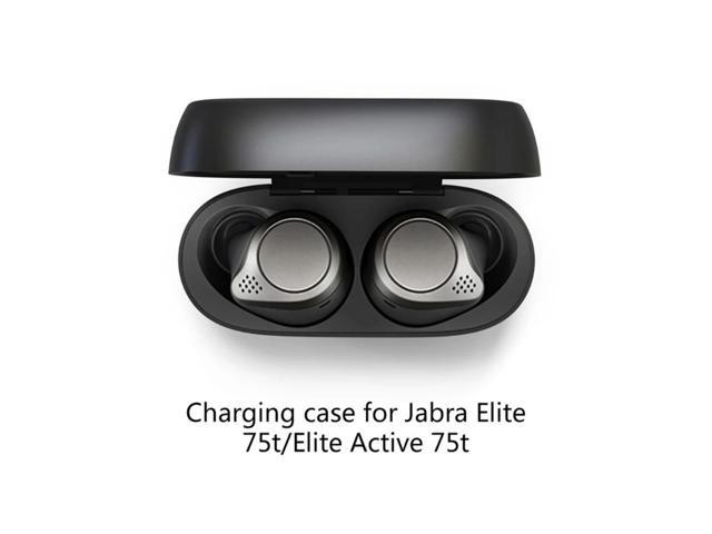 Wireless Earphones Charging Case for Jabra Elite 75t/Elite Active 75t Bluetooth Earbuds Charger Box Dust-Proof Charging Case