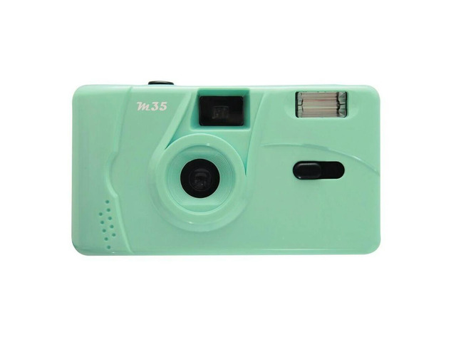 For Kodak Film Camera Vintage M35 Non-Disposable Retro Film Machine Manual Reusable Film Camera with Flash Function