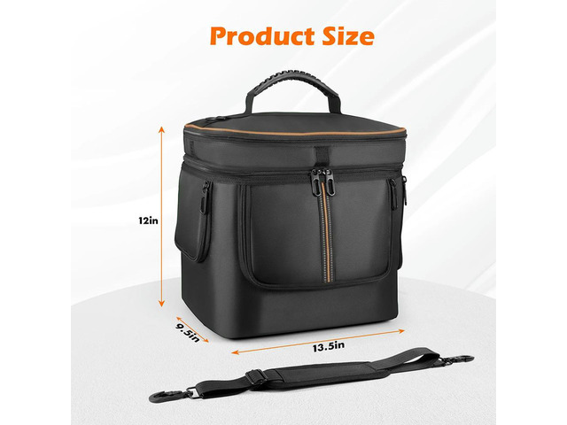 Carrying Case Bag for Jackery Explorer 1000 V2 Power Station Bag Case Anti-drop Travel Carrying Bag with Shoulder Strap