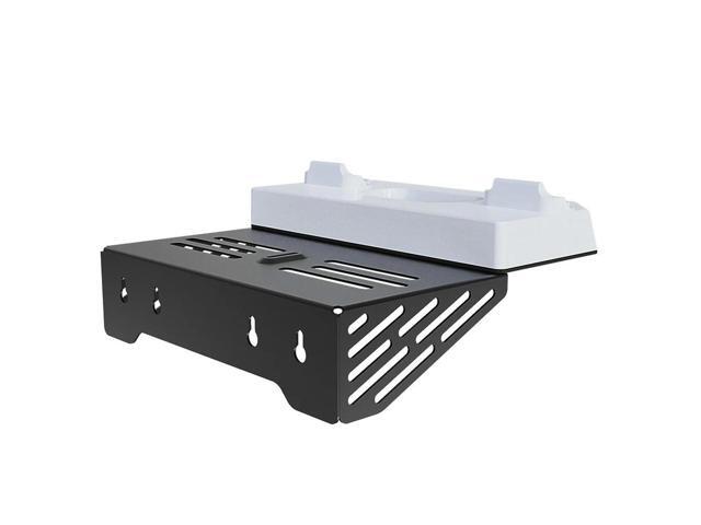 Wall Mount Kit For PS5 Controller Charging Dock Station RGB Light Shelf Floating Mount for PS5 Slim Consoles Disc & Digital
