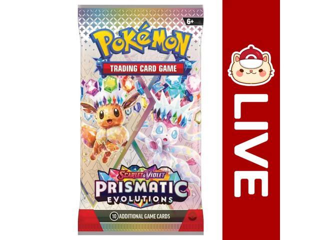 Pokemon TCG: Scarlet & Violet - Prismatic Evolutions Mini Tin Display